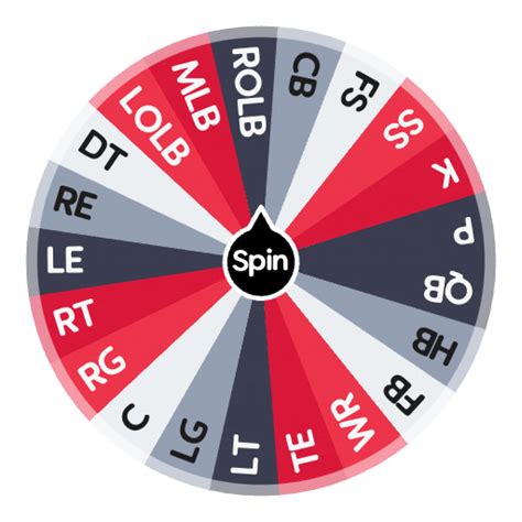 nfl spin the wheel|random nfl position wheel.